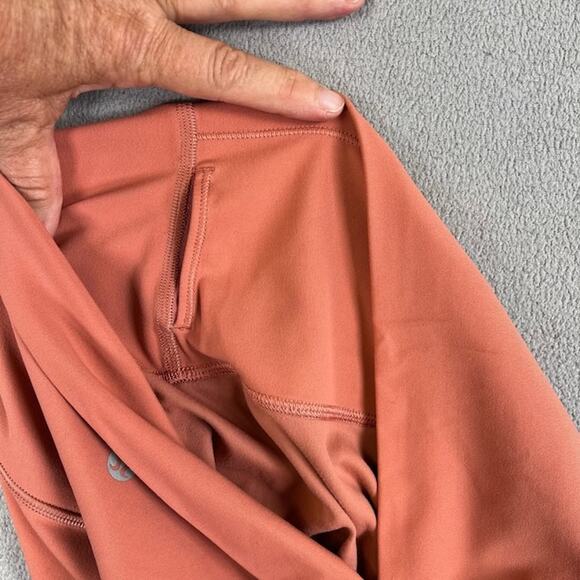 Lululemon Shorts Womens 10 Coral Wunder Train High-Rise 6" Workout Training Gym - Picture 3 of 10